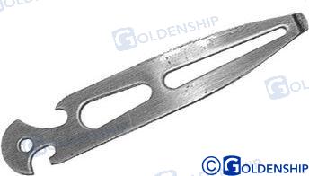 Llave Grilletes 112*21 Mm AISI304 Goldenship