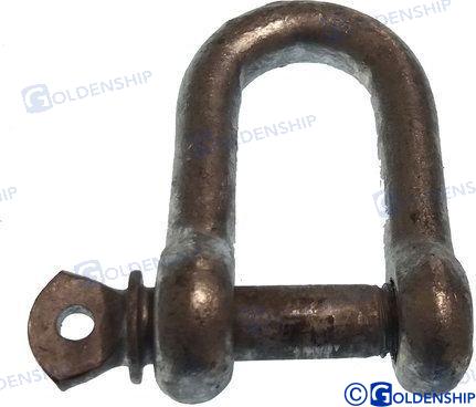 Grillete Galv. Recto 18mm Goldenship