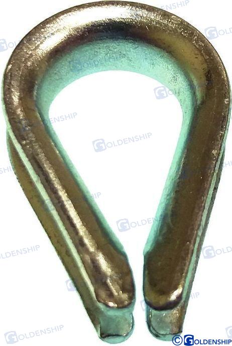 Guardacabos Galv. 14mm. Goldenship