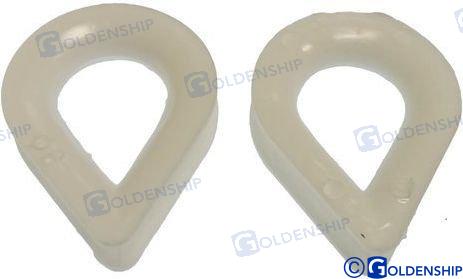Guardacabos Nylon 8mm (2) Goldenship