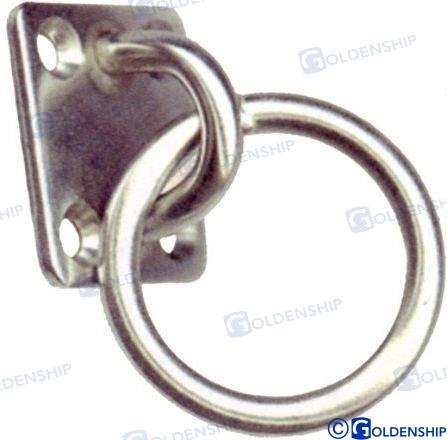 Anilla Con Placa 40X35 (pack 5) Goldenship
