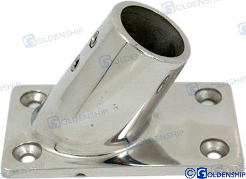 Base Rectangular 60º 7/8" Goldenship