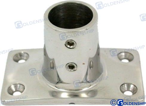 Base Rectangular 90º 7/8" 22MM Goldenship