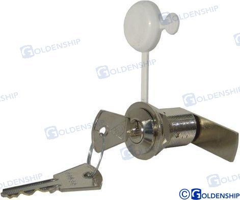 Cierre C/llave 16MM. Goldenship