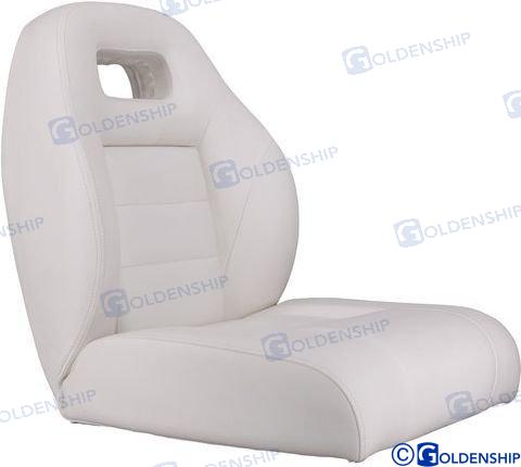 Asiento Piel Blanco Goldenship