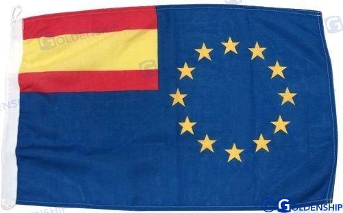 Bandera Cee/españa 30X45 Goldenship