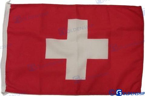 Bandera Suiza 30X45 Goldenship