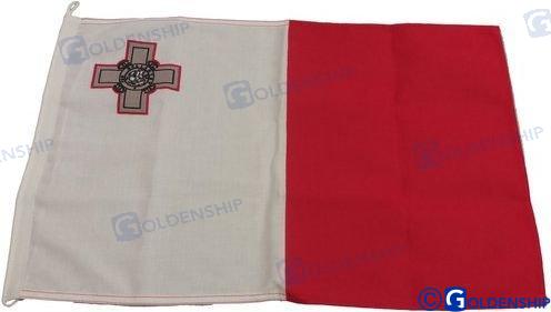 Bandera Malta 30X45 Goldenship