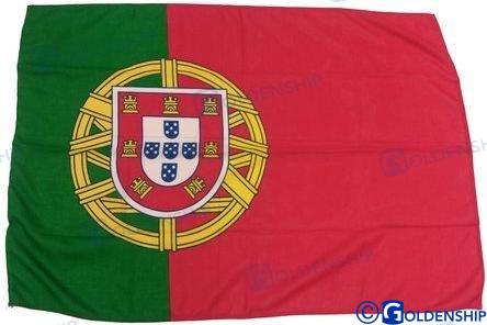 Bandera Portugal 70X100 Esc. Goldenship