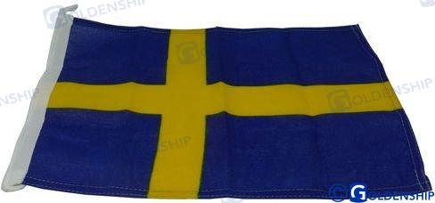 Bandera Suecia 20X30 Goldenship