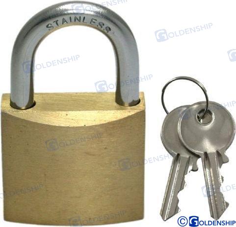 Candado Inox. 40MM Goldenship