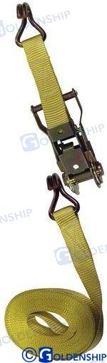 Cincha De Amarre 1,5" - Amarillo - 6 M Goldenship