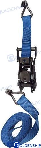 Cincha De Amarre Inox 1 1/16" - Azul - 4 Goldenship