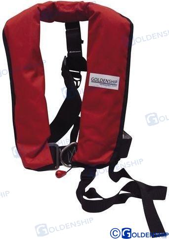 Chaleco Con Arnes Automatico Iso 150N - Goldenship (Ref. GS80159)