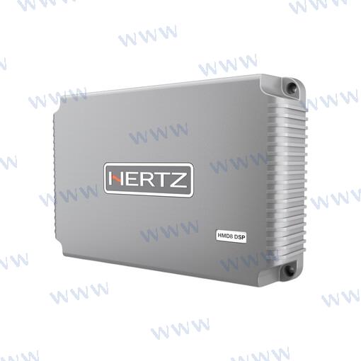 Hertz HMD8 Dsp 24V 8CH Ampli + Dsp 8x150