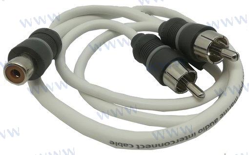 Cable Jlaudio "y" Adaptador 1 Hembra A 2 JL Audio