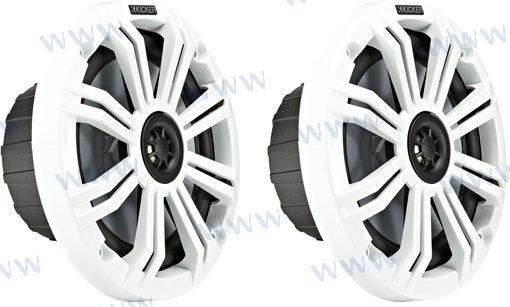 Altavoces Kicker Wake 6,5" 65W Blanco 2