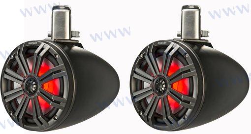 Altavoces Kicker Wake 8" 150W Carbon 2 U