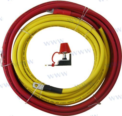 Marine 4AWG Amplifier Power Kit-tinne Kicker