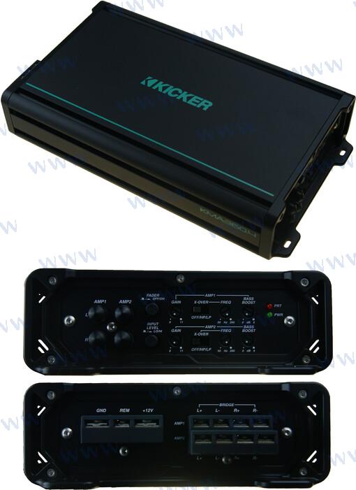 Amplificador 600W 4 Canales Kicker