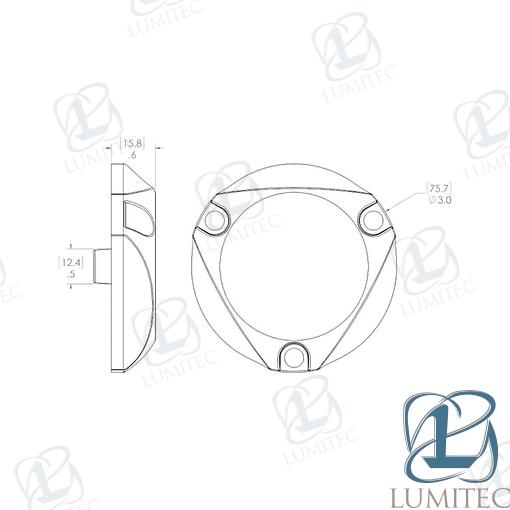 Luz Submarina Seablaze Mini Rgb Lumitec
