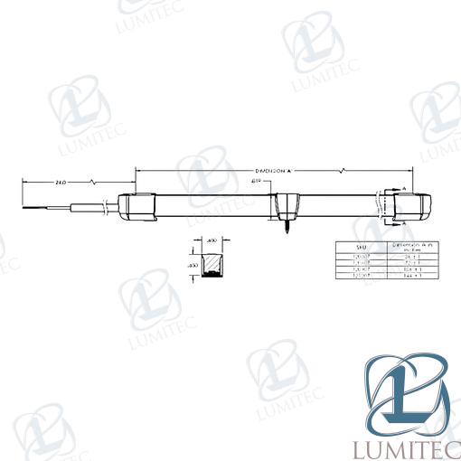 Luz Tira Flexible 7.5FT Rgbw Lumitec