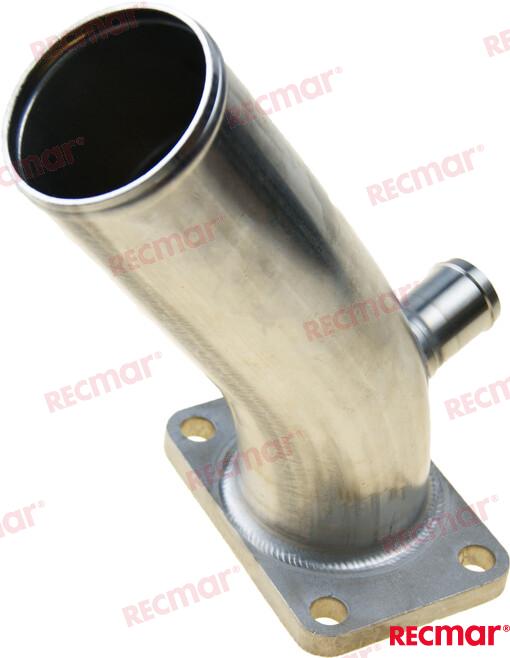 Codo Escape Inox Yanmar 128890-13530