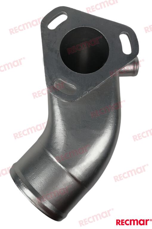 Codo Escape Yanmar Series 4JH/ Inox