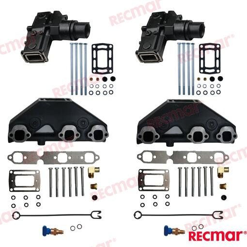 Kit Escape Volvo 1993+ GM262 V6 28,7cm Recmar