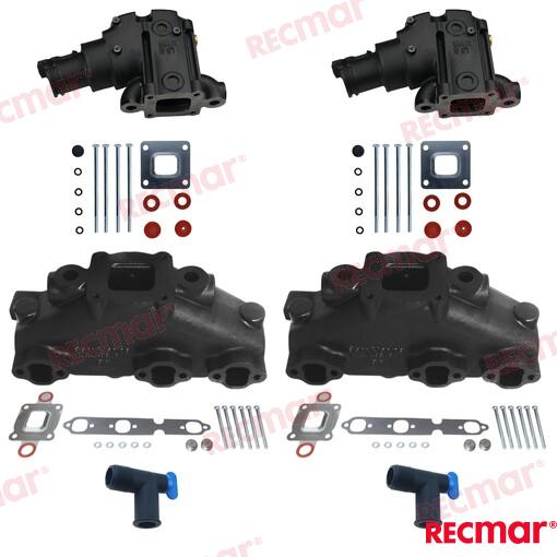Kit Escape Mcm 2002+ Gm 262 V6 Dry (codo Recmar