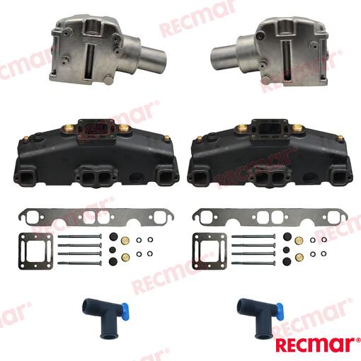 Kit Escape MCM1983-2002 GM305/350/377 V8 Recmar (Ref. MARV8-1K)