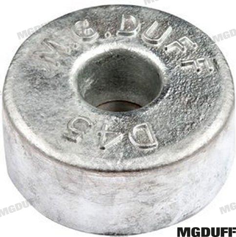 Anodo Disco Zinc 4.5 Kg M10 4,5 Kg Mgduff