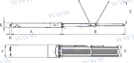Pasarela Hidraulica Telescopica Ambra 15 Unik (Ref. MKP03070015)