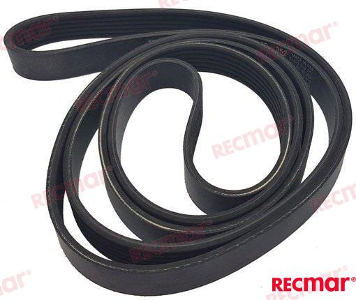 Belt: 8.1 Serpentine W/pwr St Recmar