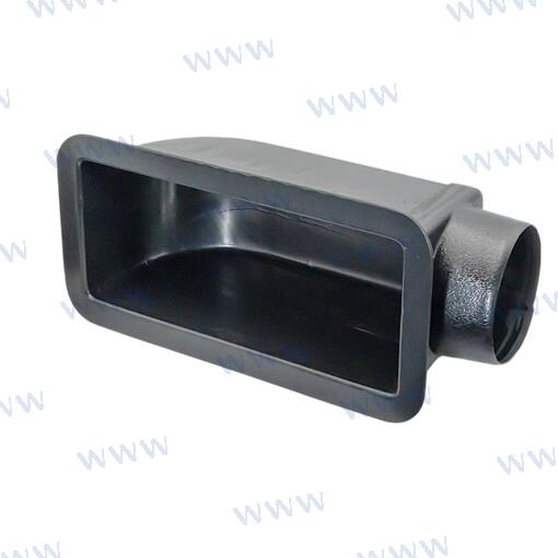 Plenum 10X4 Salida Lateral 4" MSI