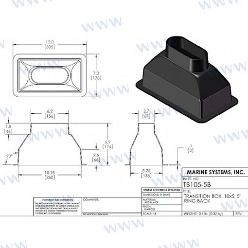 Plenum 10X5 Salidad Trasera 5" MSI