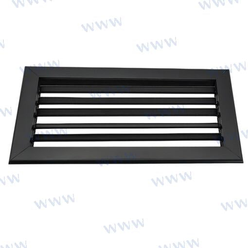 Rejilla Alu Negro Mate 10X5 MSI