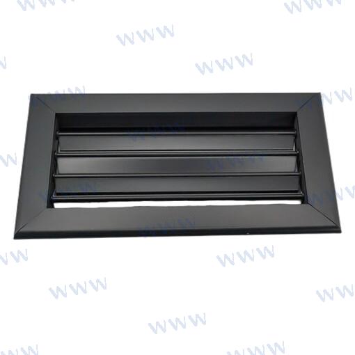 Rejilla Alu Negro Mate 12X4 MSI