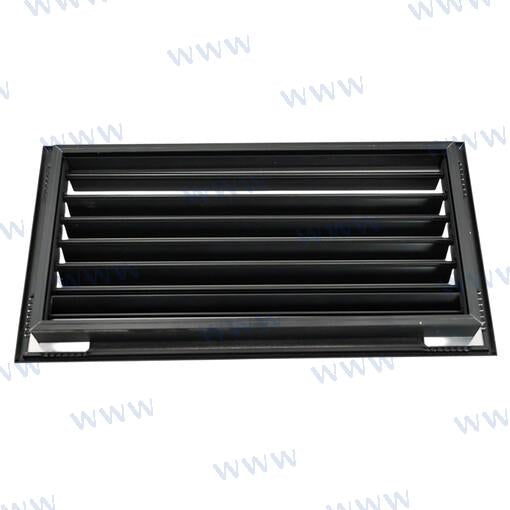 Rejilla Alu Negro Mate 12X6 MSI