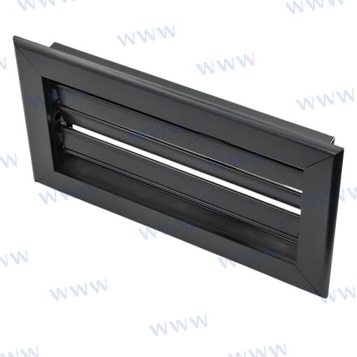 Rejilla Alu Negro Mate 8X4 MSI