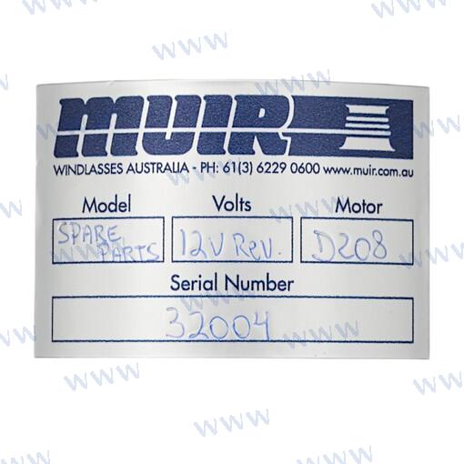 Motor 12V 1700W Muir