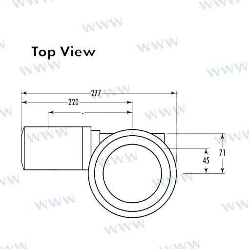 Molinete Muir Capstan VC650 12V