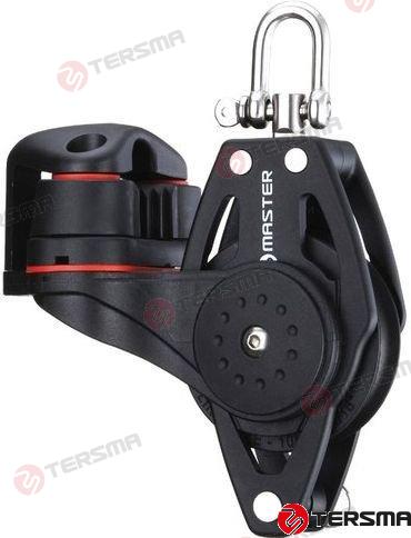 Polea Simple C/arraigo Y Mordaza 40MM Tersma