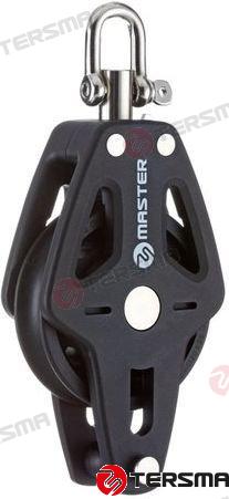 Polea Simple Rodamientos C/arraigo 50MM Tersma