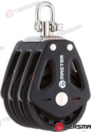 Polea Triple Rodamientos 50MM Tersma