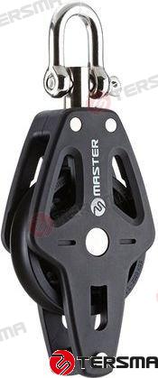 Polea Simple Rodamientos C/arraigo 60MM Tersma