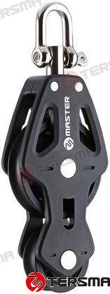 Polea Violin Rodamientos 90MM Tersma