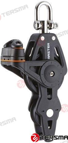 Polea Violin Rodamientos Simple C/mordaz Tersma (Ref. MVBP0922F)