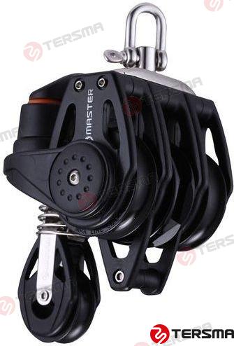 Polea Triple C/mordaza Y Arraigo 40MM Tersma (Ref. MVRA0423F)