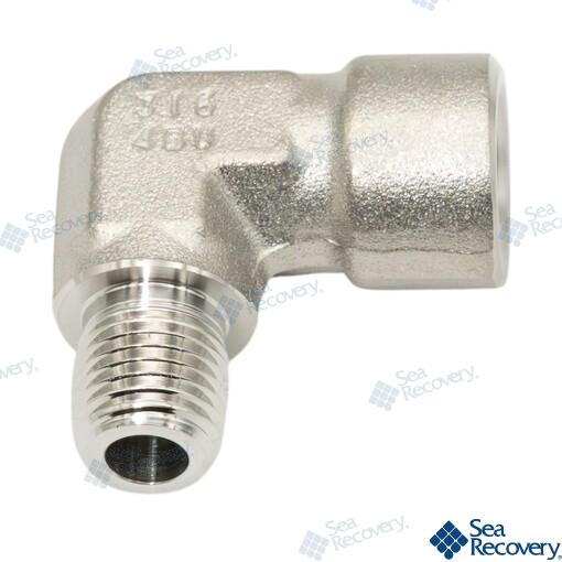 ELB90 St 1/4MPTX1/4FPT 316SS Sea Recovery